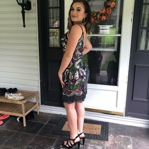 Sherri Hill all beaded dress